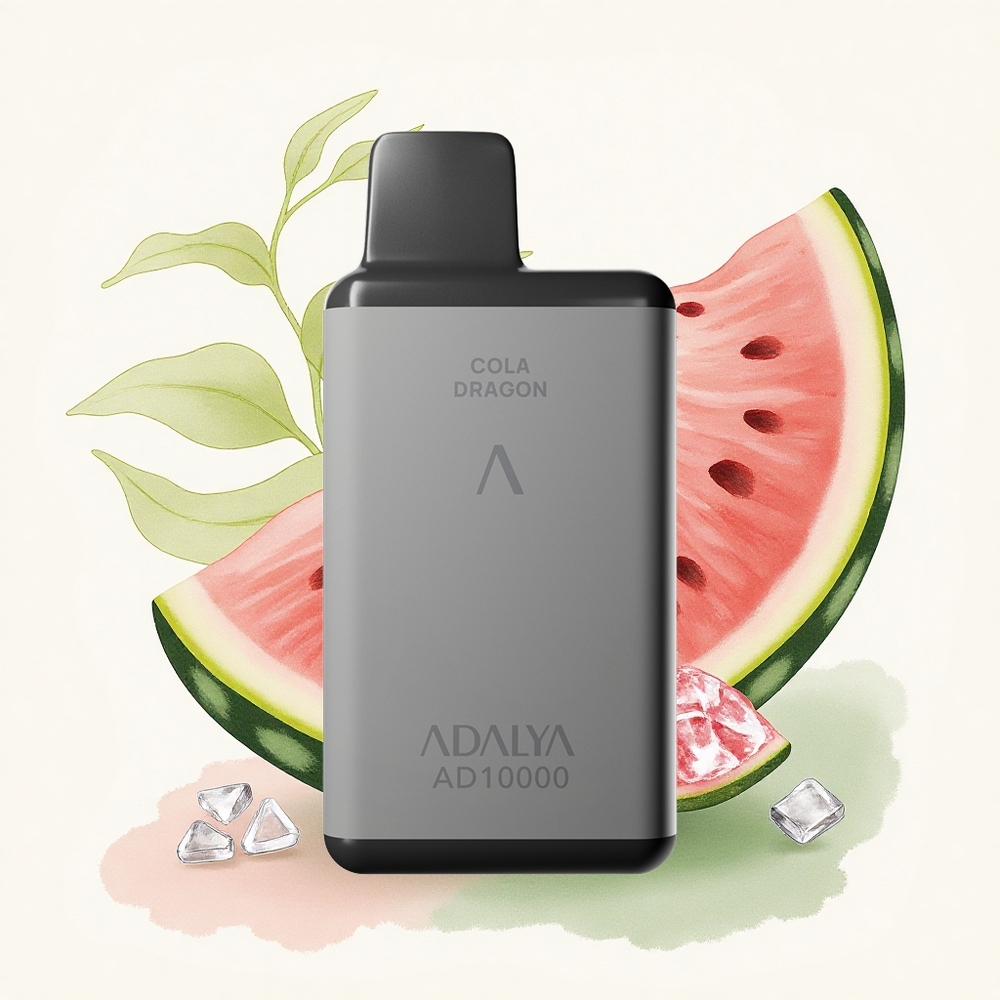 Adalya AD 10000 Watermeloen IJs Aluminium Buis 650 mAh