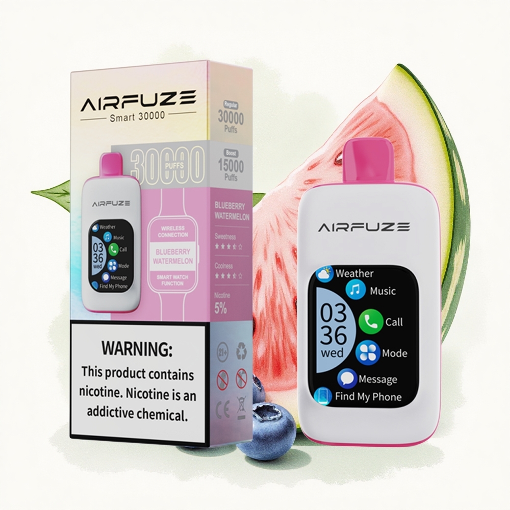 AirFuze Smart 30000 Blauwe Bes Watermeloen 5% Nicotine 900mAh