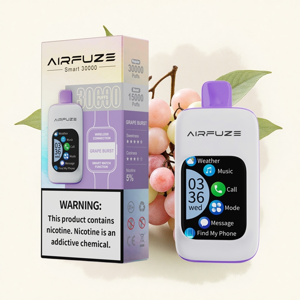 AirFuze Smart 30000 Druiven Ontploffing 5% Nicotine 900mAh