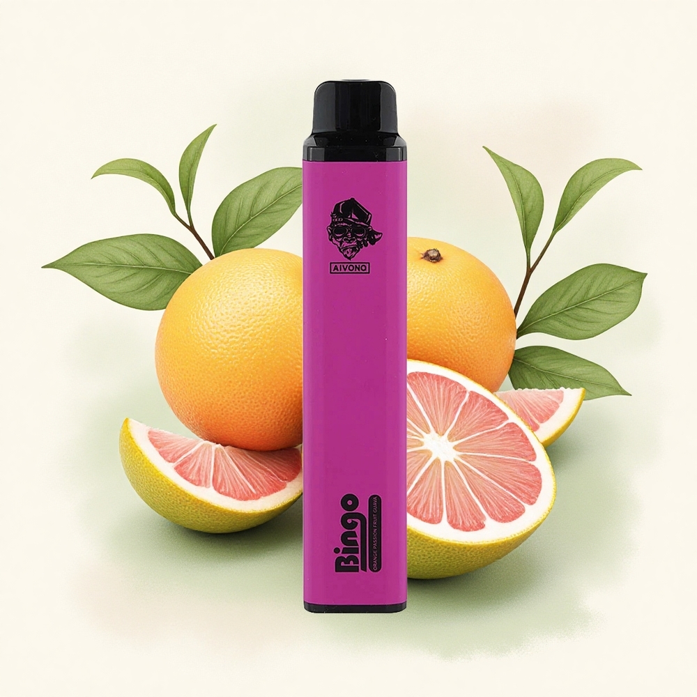 Aivono Aim Bingo 4000 Oranje Passievrucht Guava 1000mAh 10mL 5% nicotine