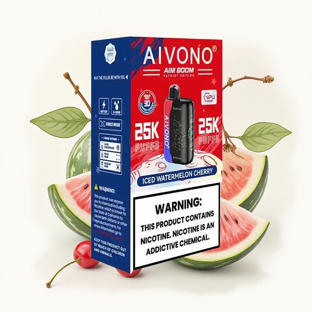 Aivono Aim Boom 25000 IJs Watermelon Kers 650mAh