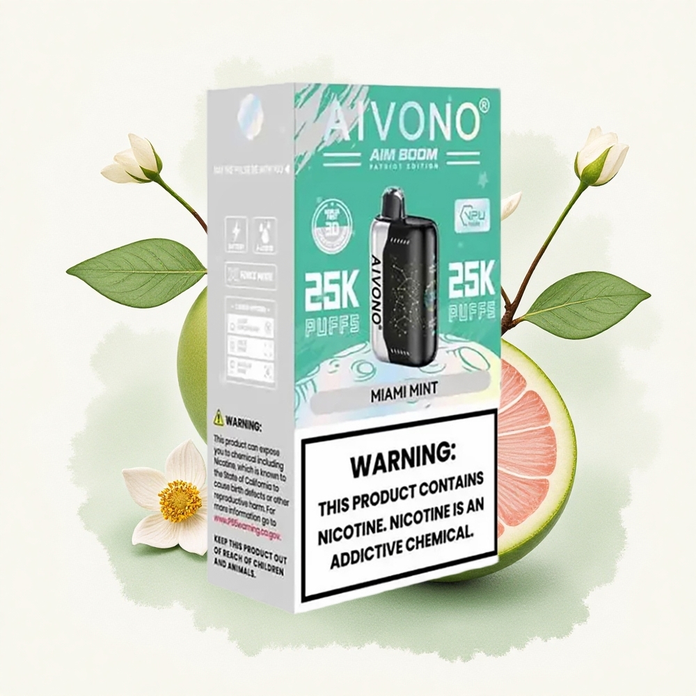 Aivono Aim Boom 25000 Miami Munt 650mAh Mesh Coil