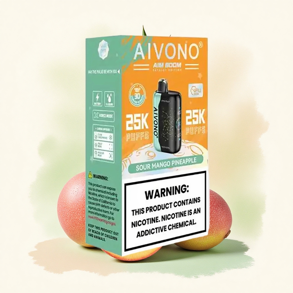 Aivono Aim Boom 25000 Zure Mango Ananas 650mAh Mesh Coil