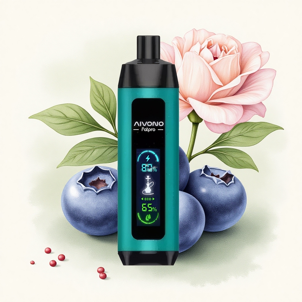 Aivono Aim Fatpro 22000 Blauwe Bes Geweer 5% Nicotine 600mAh 28ml