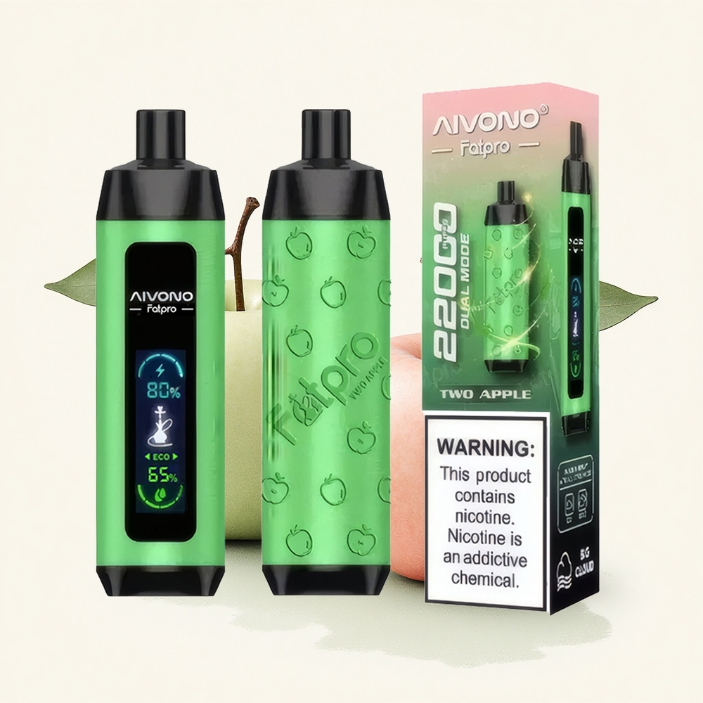 Aivono Aim Fatpro 22000 Twee Appel 600mAh 28ml