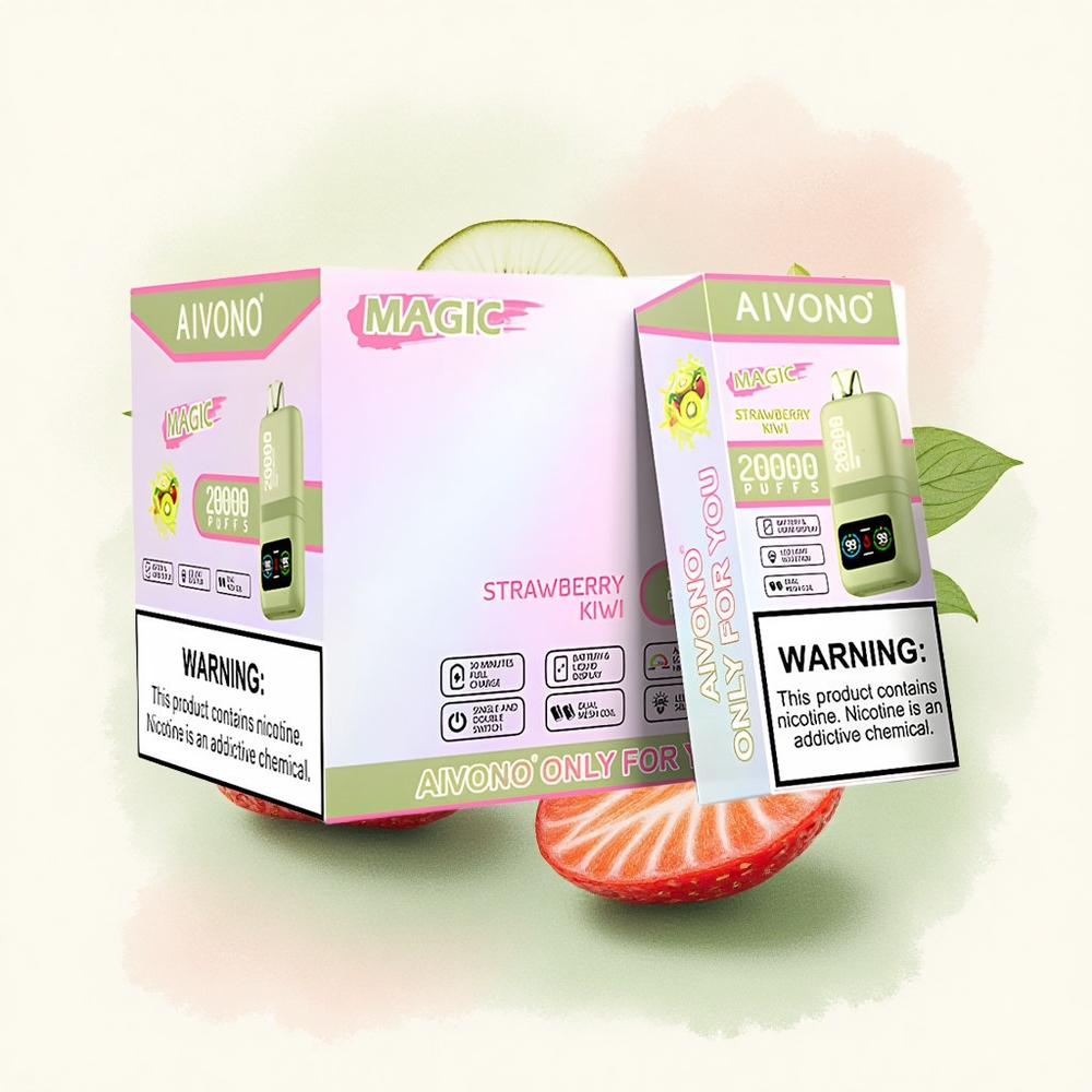 Aivono Aim Magic 20000 Aardbei Kiwi Dual Mesh 600mAh