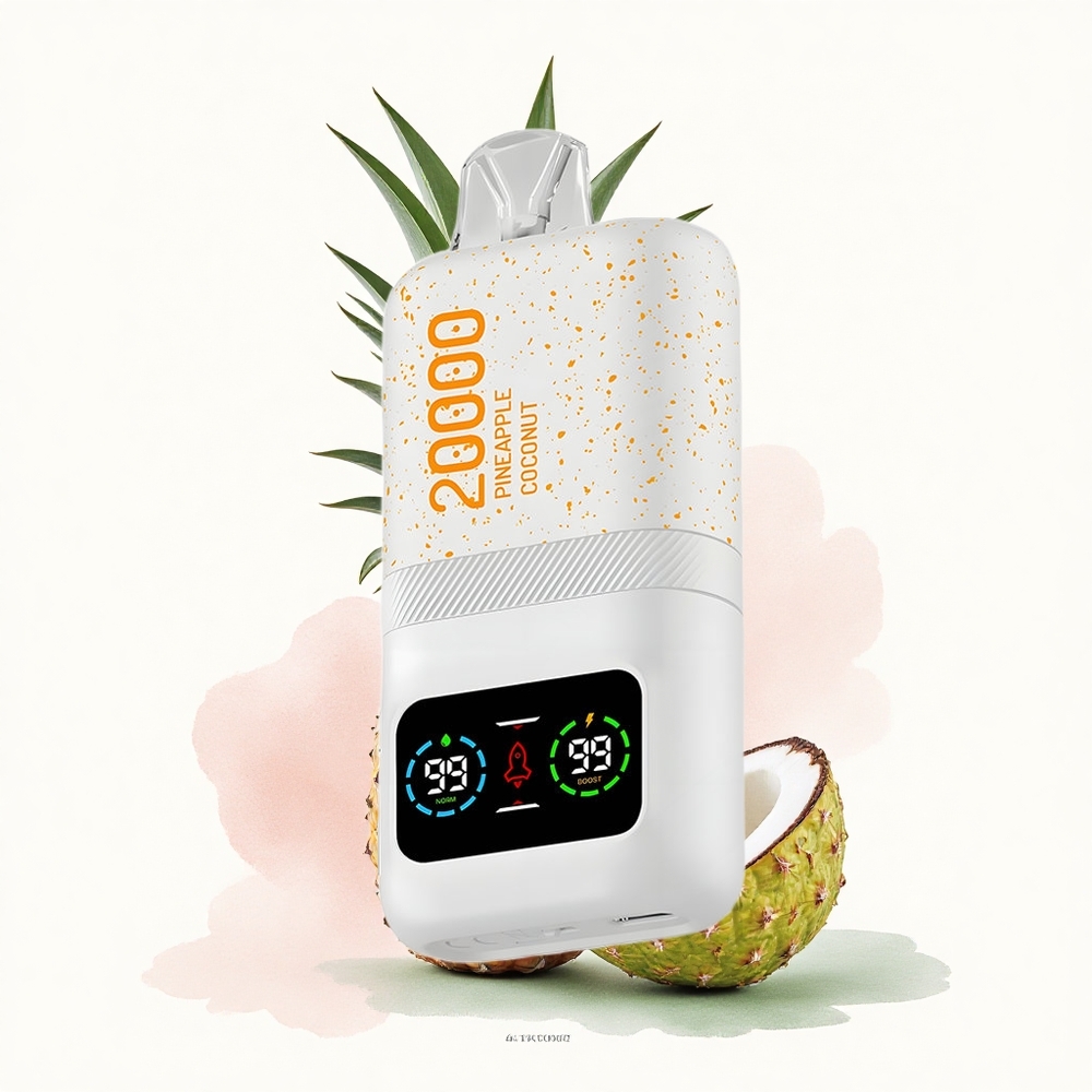 Aivono Aim Magic 20000 Ananas Kokosnoot Dual Mesh LCD 600mAh