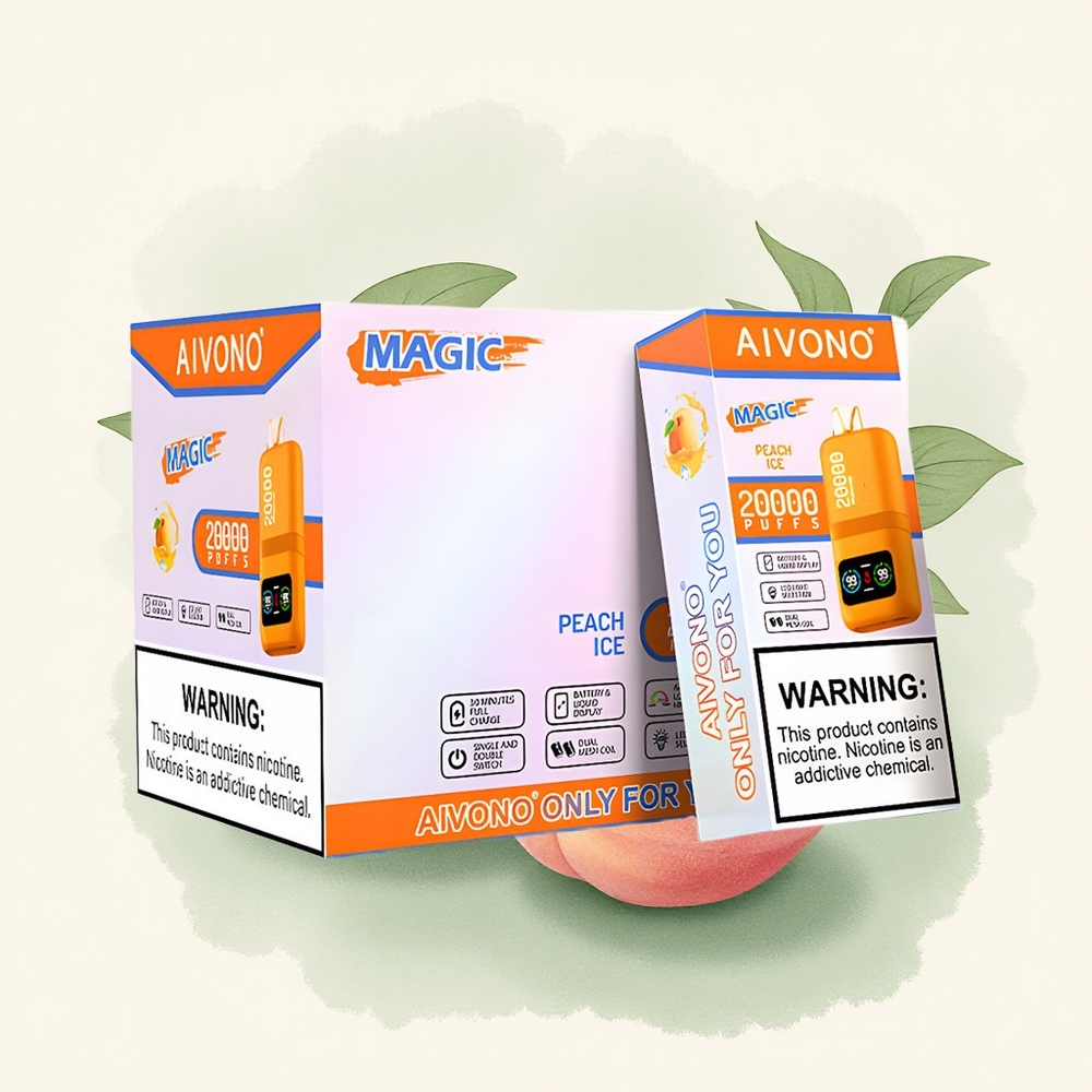 Aivono Aim Magic 20000 Perzijs IJs - 5% Nicotine, Dual Mesh Coils, 600mAh