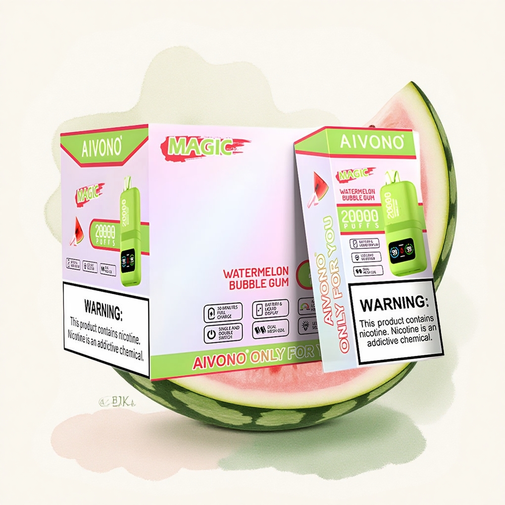 Aivono Aim Magic 20000 Watermeloen Kauwgom Dual Mesh 600mAh 5% Nicotine