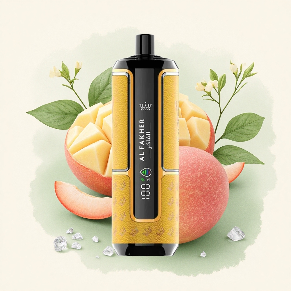 Al Fakher Crown Bar 15K Hypermax Mango IJs 22ml 600mAh DTL