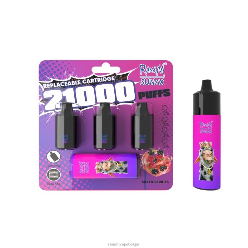 RandM Vapes Bestellen | RandM Sunax 21000 vervangbaar vape-apparaat voor luchtstroomregeling 1 st gummybeer FV0D6268