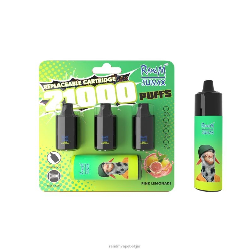 Tornado Vape België | RandM Sunax 21000 vervangbaar vape-apparaat voor luchtstroomregeling 1 st gemixte bessen FV0D6270