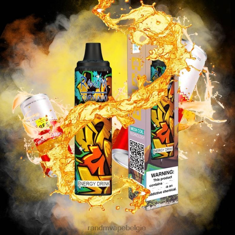 RandM Tornado Belgium | RandM Tornado 6000 luchtstroomregeling vape pod-apparaat 1 st energiedrank FV0D6283