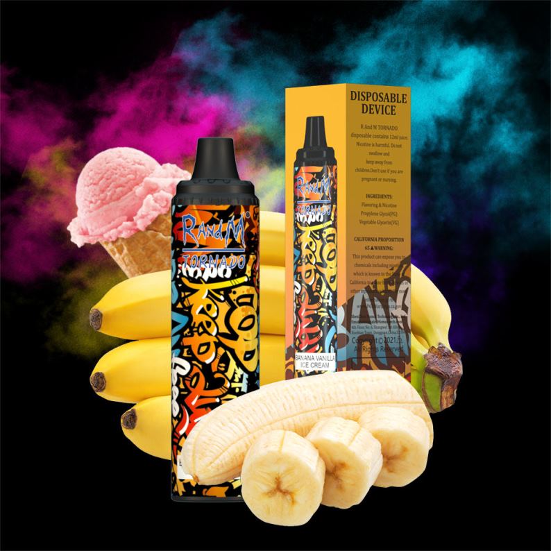 RandM Vape België | RandM Tornado 6000 luchtstroomregeling vape pod-apparaat 1 st gemixte bessen FV0D6291