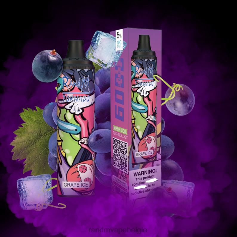 RandM Vape België | RandM Tornado 6000 luchtstroomregeling vape pod-apparaat 1 st gemixte bessen FV0D6291