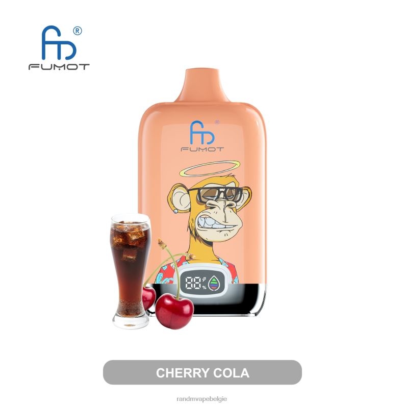 RandM Tornado Belgium | Fumot Original RandM Digital Box 12000 batterij en vloeistofdisplay vape-apparaat gemixte bessen FV0D613