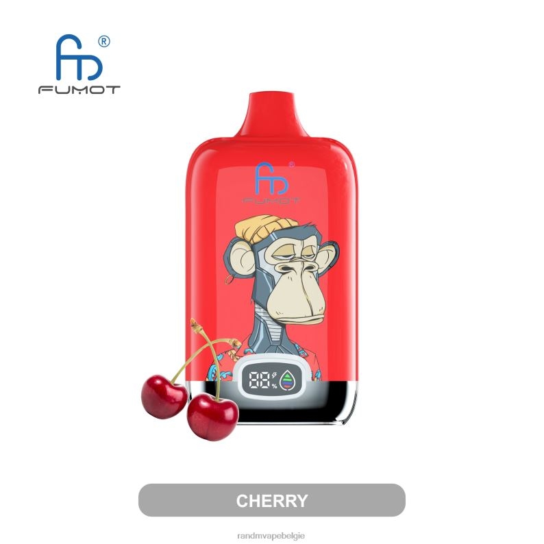 RandM Tornado Belgium | Fumot Original RandM Digital Box 12000 batterij en vloeistofdisplay vape-apparaat gemixte bessen FV0D613