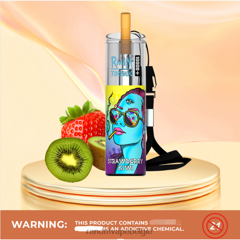 RandM Tornado Vape Smaken | RandM Tornado 10000 plus luchtstroomregeling vape-apparaat 1 st druiven ijs FV0D676