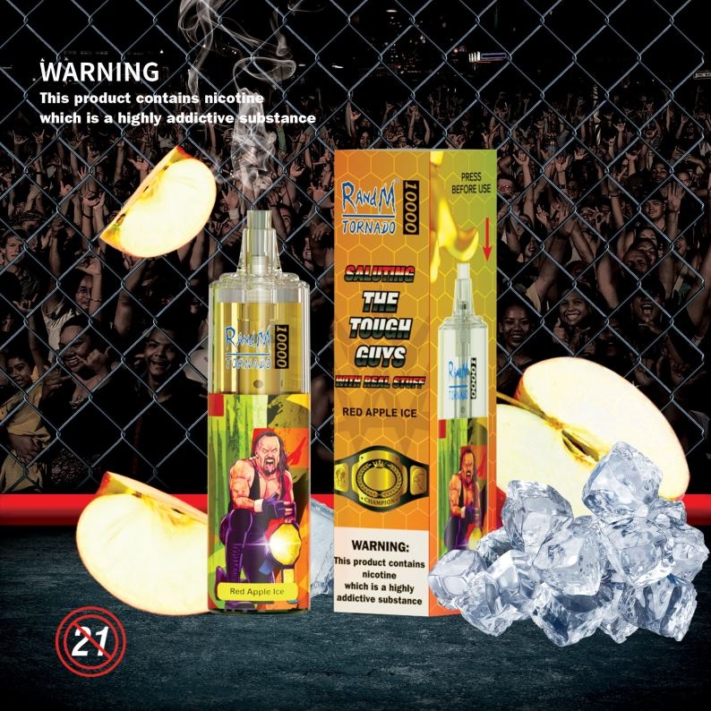 RandM Tornado Bestellen | RandM Tornado 10000 luchtstroomregeling vape-apparaat 1 st mango-passievrucht FV0D6117