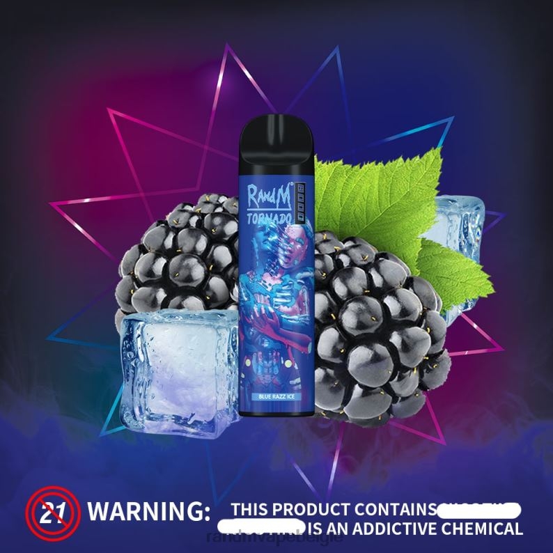RandM Tornado Belgium | RandM Tornado 8000 vape-apparaat met luchtstroomregeling 1 st kersenlychee FV0D6253