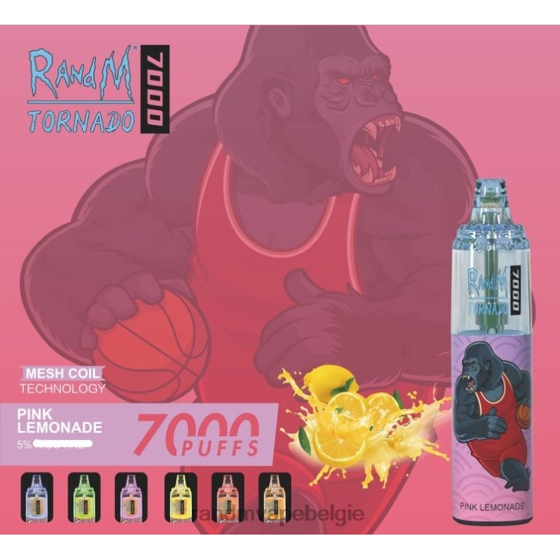 RandM Tornado Bestellen | RandM Tornado 7000 vape-apparaat met luchtstroomregeling 1 st bananen milkshake FV0D6177