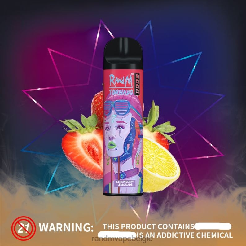 Tornado Vape België | RandM Tornado 8000 vape-apparaat met luchtstroomregeling 1 st zure appel FV0D6240