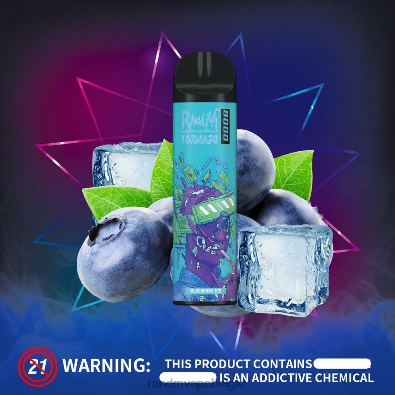 Tornado Vape Kopen | RandM Tornado 8000 vape-apparaat met luchtstroomregeling 1 st aardbeien limonade FV0D6239